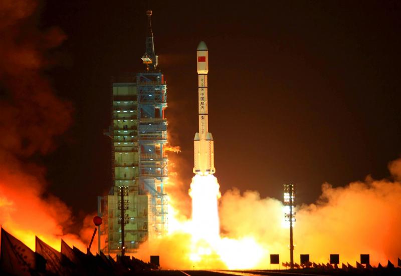 中国于2016年9月发射了第二个空间站天宫二号,并正在筹建更大的三号