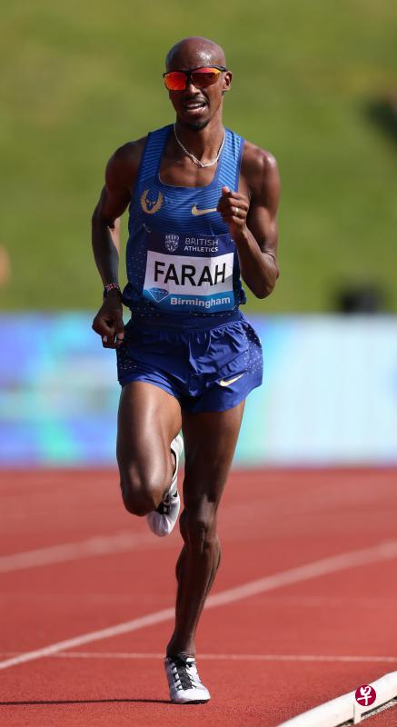 法拉赫是上届敦奥男子5000米和1万米双料冠军(路透社)