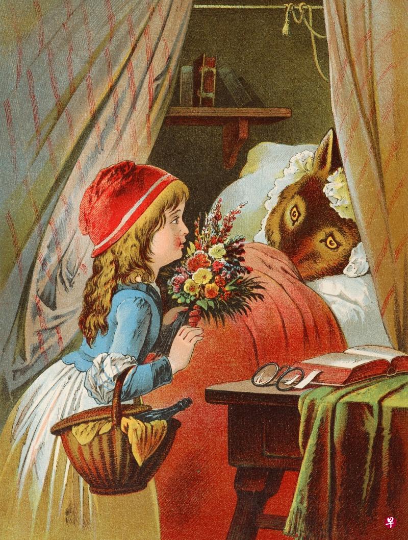 著名欧美童话《小红帽》一书激起千层浪,迄今已被改编成300多种不同的