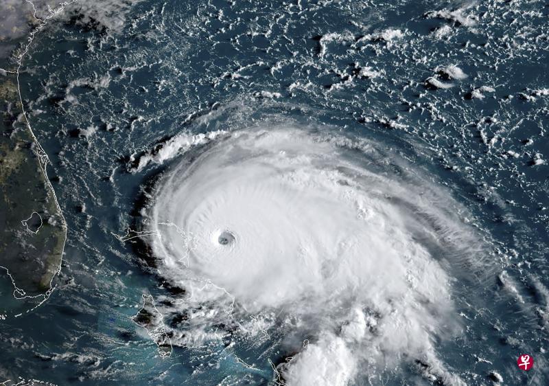五级飓风多利安将在星期一登陆巴哈马群岛北部的阿巴科群岛,飓风料将