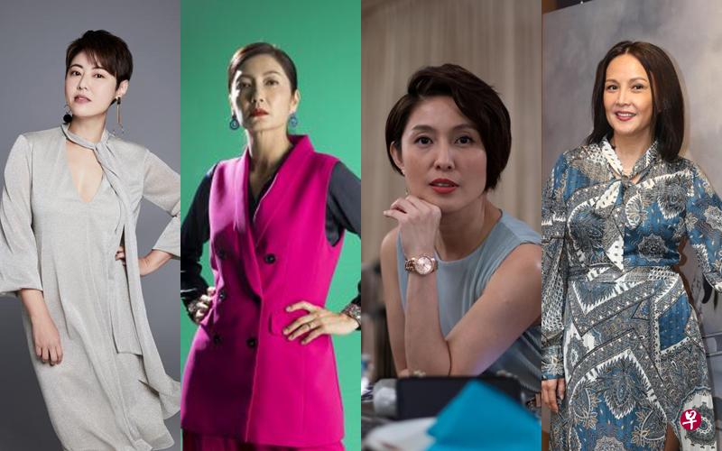 (左起)许美珍,黄碧仁,黄嫊方和陈丽贞.