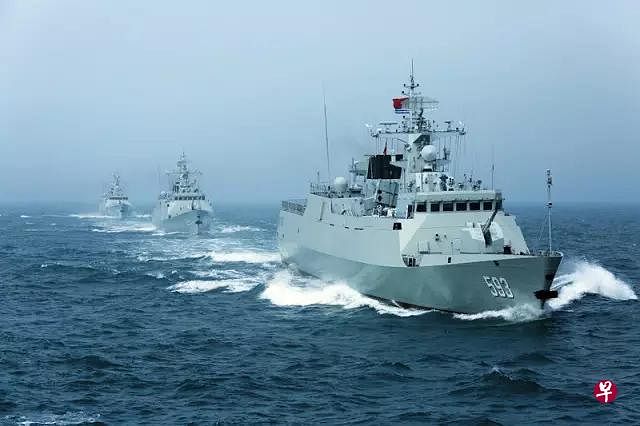 056a型轻型导弹护卫舰 南阳舰商丘舰入列中国海军